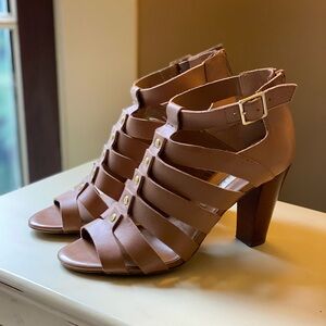 Strappy gladiator heels